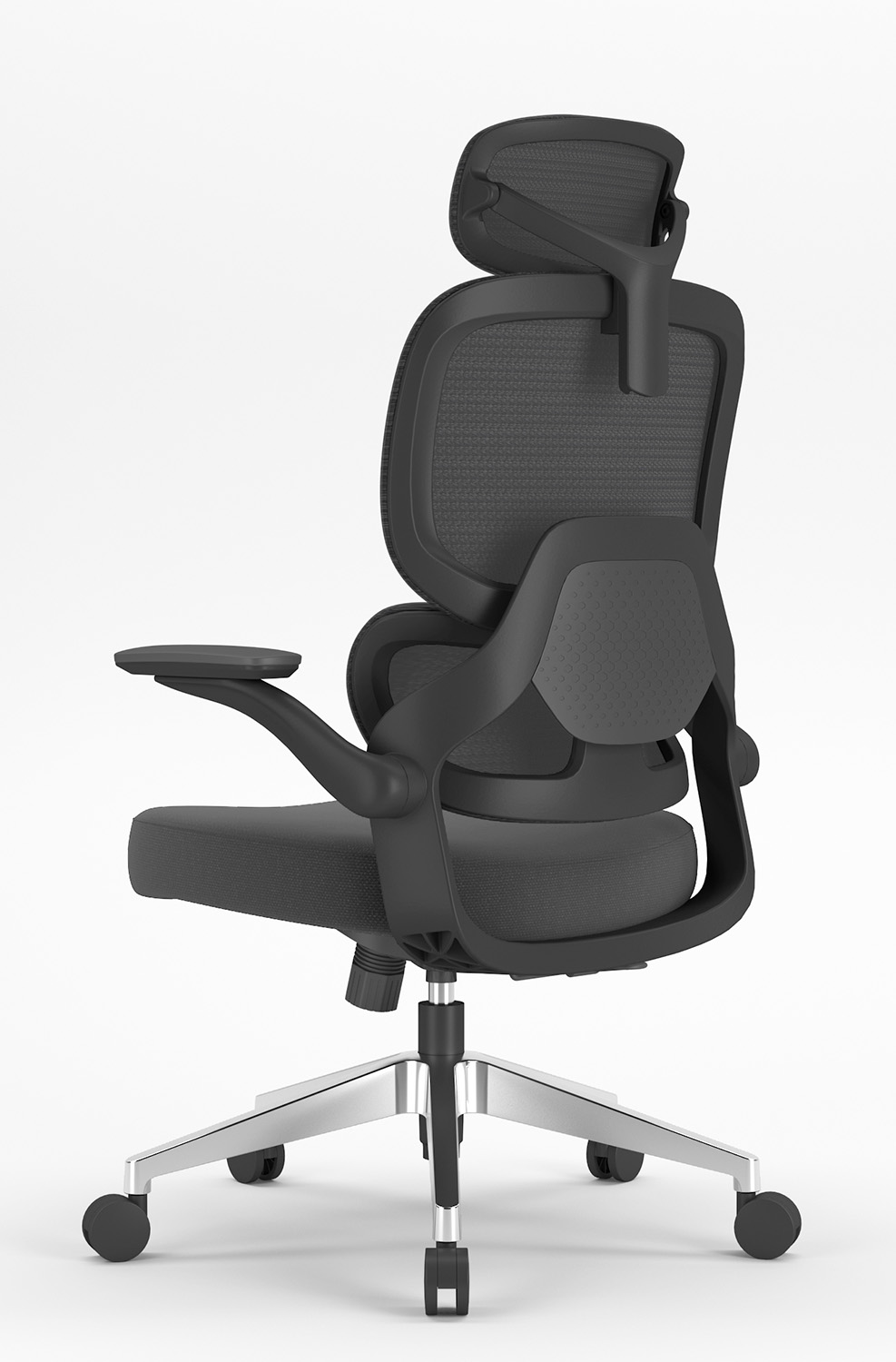 Modern Net Chair Geometric Series HL-0061WH